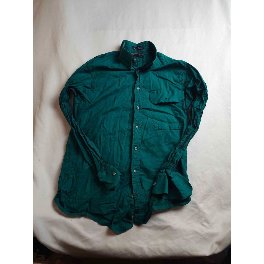 Vintage 90s Burberrys of London Button Down Shirt M Old Money Quiet Luxury USA